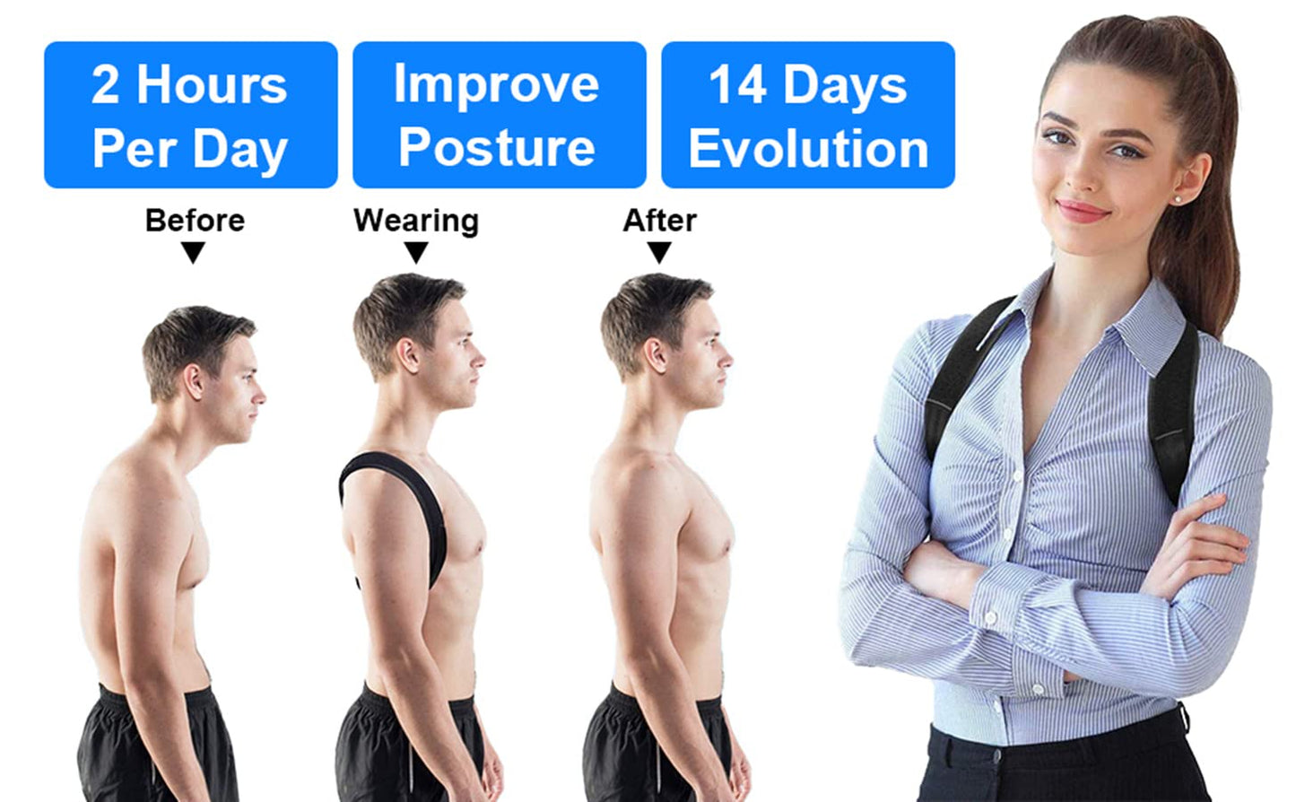 Medical Adjustable Clavicle Posture Corrector